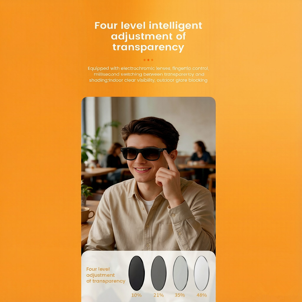 New 800W AI Smart Glasses Colo - Smart Glasses Lens review and price