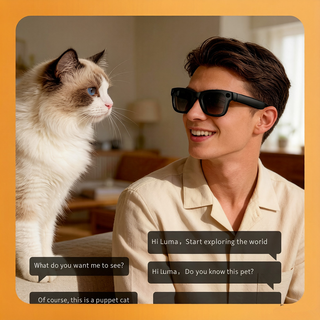 New 800W AI Smart Glasses Colo - Smart Glasses Lens review and price