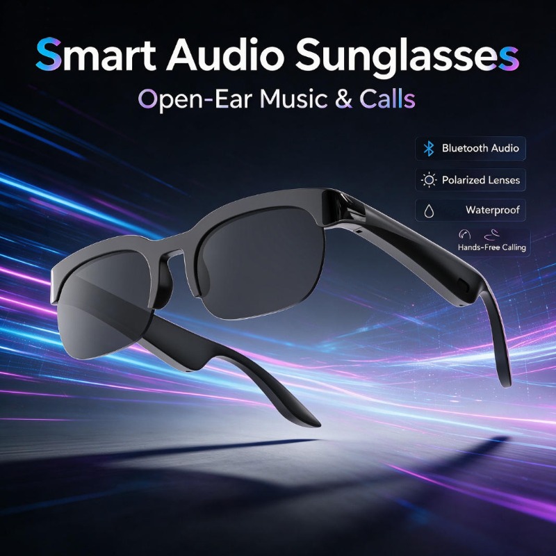 Smart Audio Sunglasses Open-Ea - Smart Glasses Lens review and price