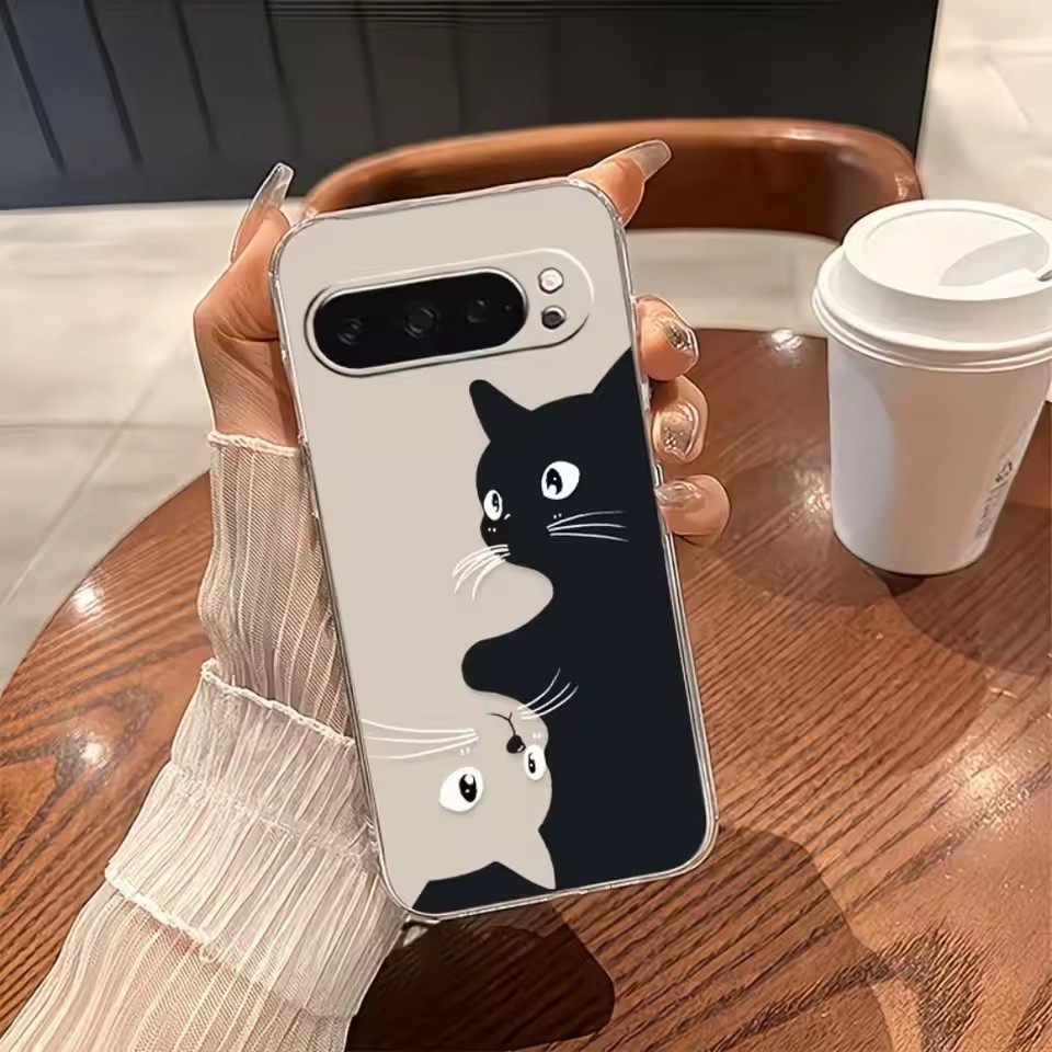 Hot Kawaii Cartoon Black Cat P - Google Pixel 8A review and price