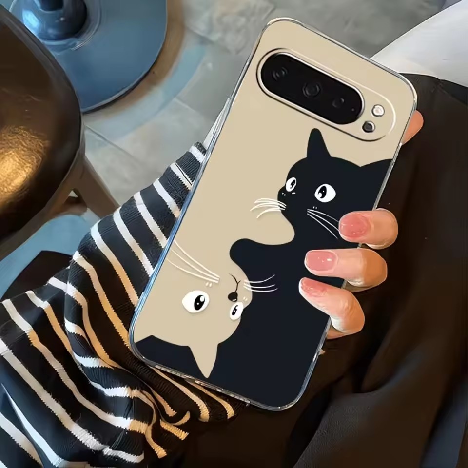 Hot Kawaii Cartoon Black Cat P - Google Pixel 8A review and price